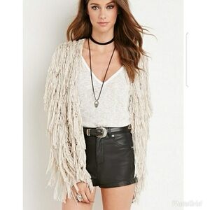 Fringe cardigan forever 21
3X